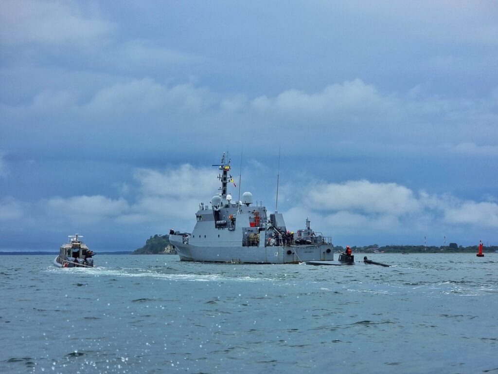 Armada de Colombia incauta narcosubmarino que transportaba 4 toneladas de cocaína