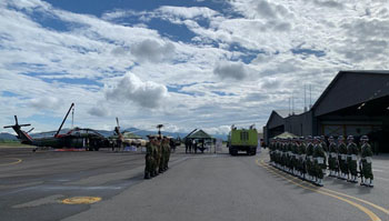 Noticias.  Oficiales militares de la OTAN sostienen conversaciones de personal a personal en Colombia, 11 de julio de 2022.