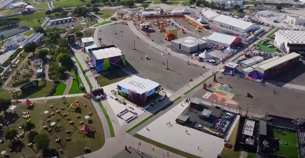 Festival de aficionados de la Copa Mundial de la FIFA 2022 Doha Qatar 1