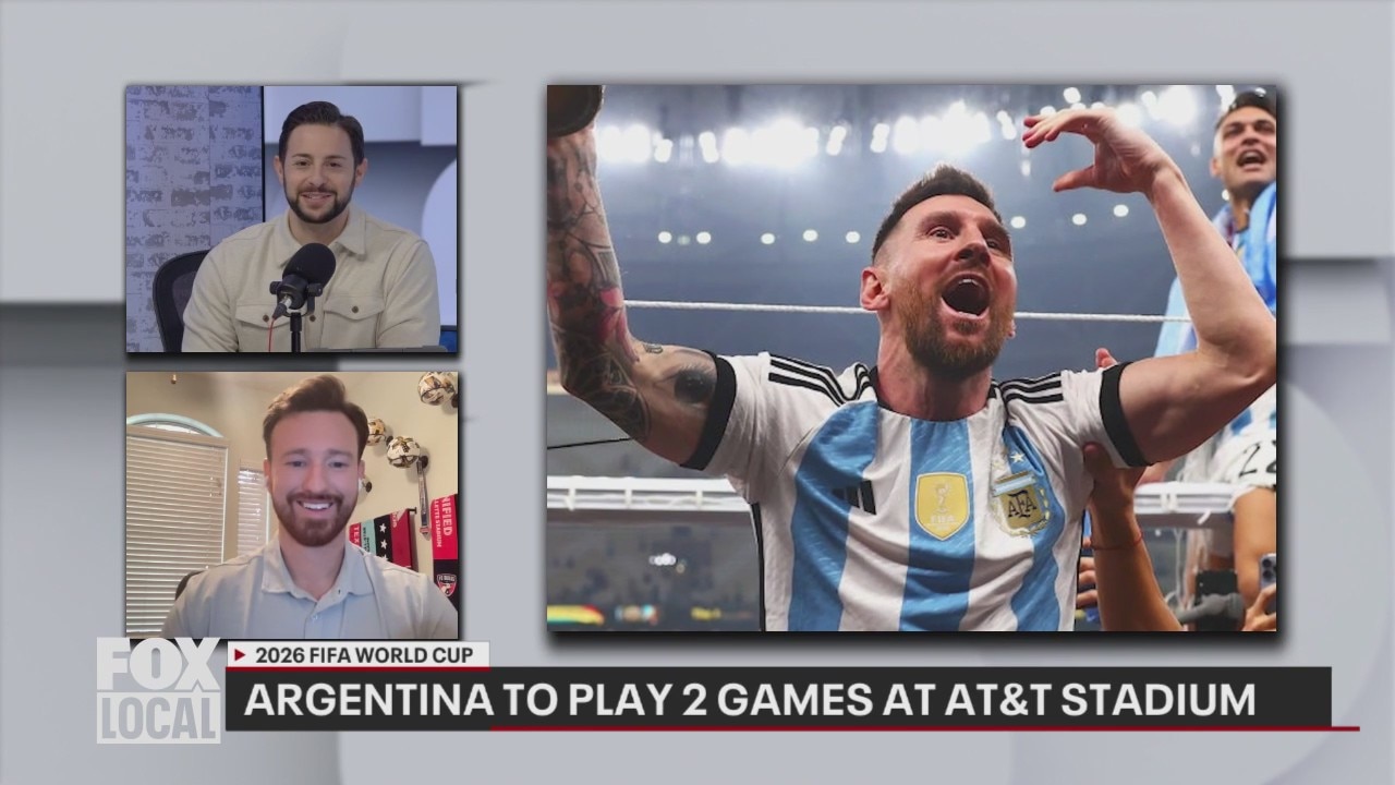 Reacción a la Copa Mundial de la FIFA. Aquí está quién juega en Dallas.