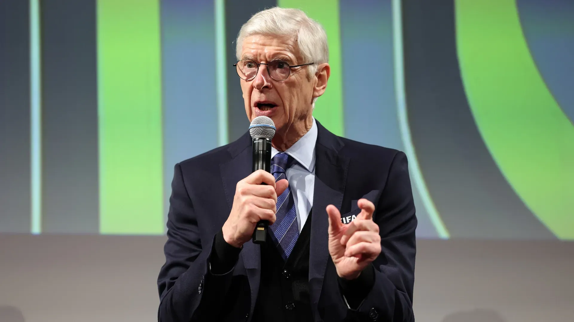 Arsene Wenger, director de desarrollo mundial del fútbol de la FIFA.