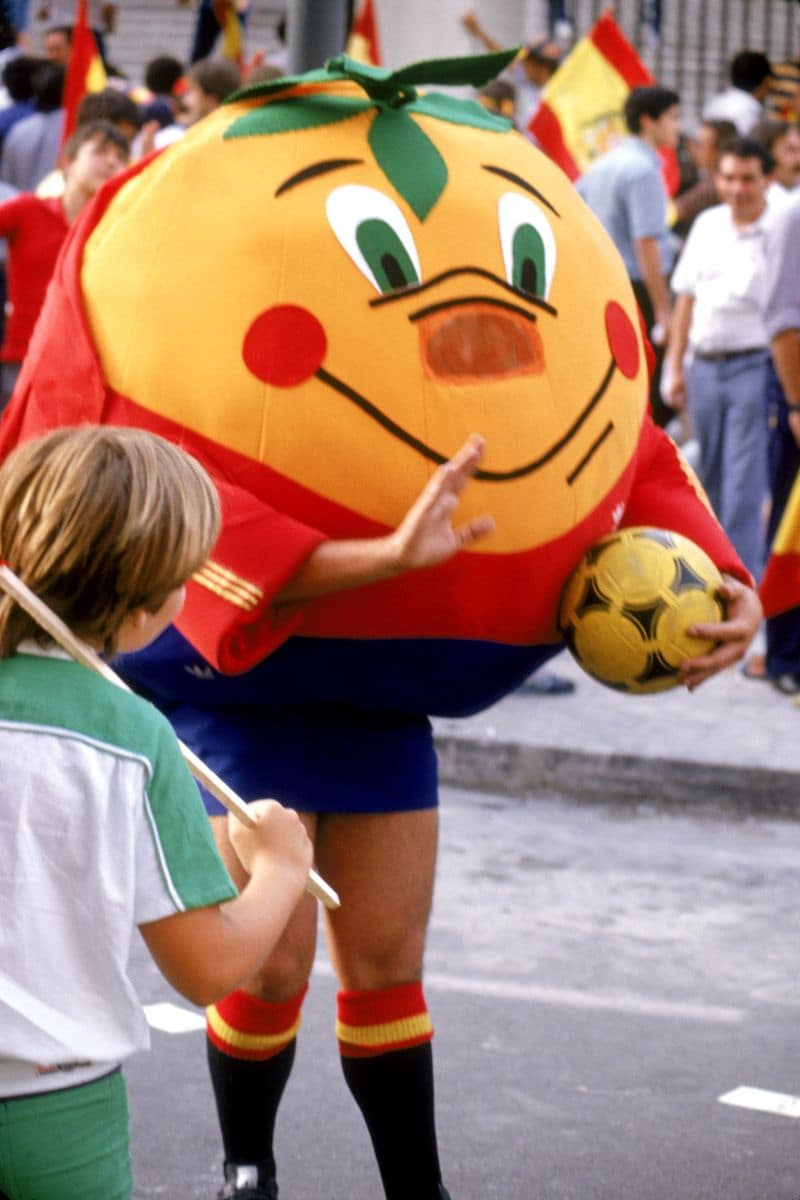 1982 España. Naranjito cambia las reglas del juego