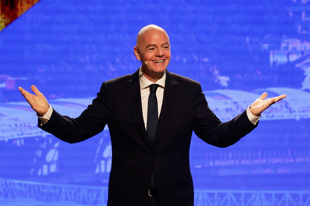 Infantino celebrará esta semana 10 años como presidente de la FIFA
