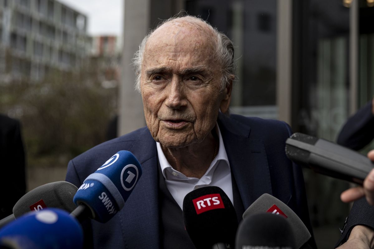 El ex presidente de la FIFA, Joseph Blatter