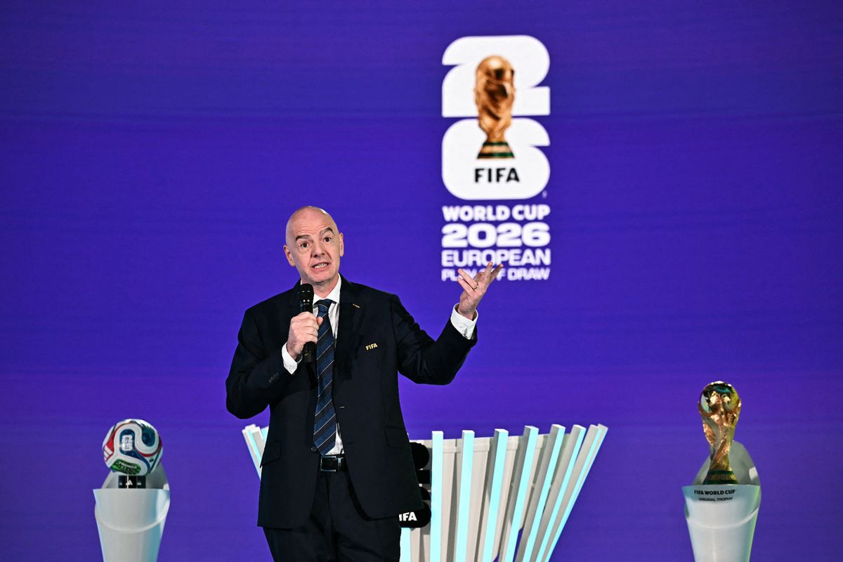 El presidente de la FIFA, Gianni Infantino.