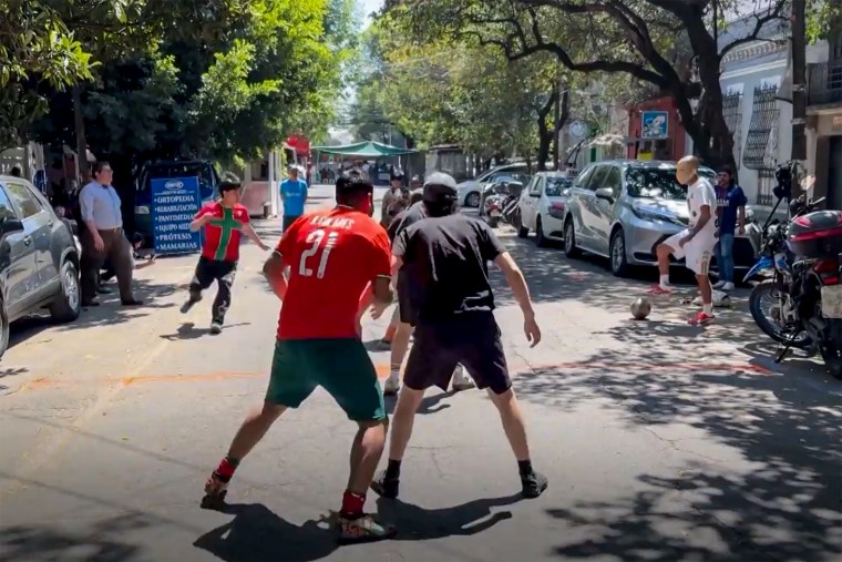Fútbol callejero Reta Mexa.