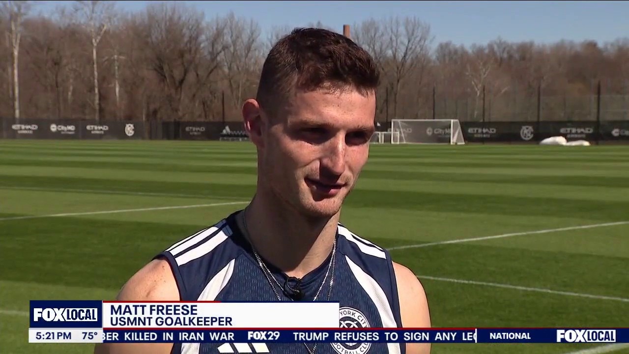 El portero de Filadelfia, Matt Freese, se prepara para un posible debut de Estados Unidos en el Mundial