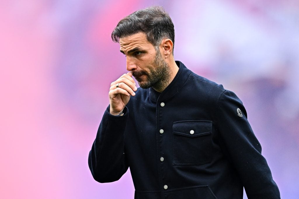Cesc Fábregas como entrenador