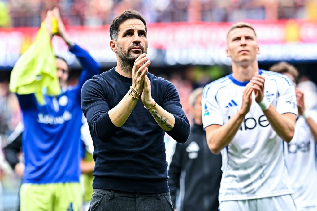 Cesc Fábregas como entrenador
