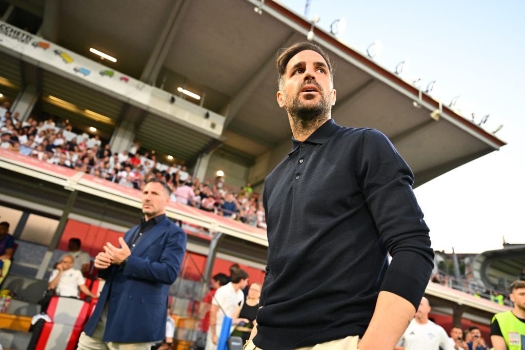 Cesc Fábregas como entrenador